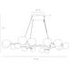 Mahowald 16 Light 70 inch Antique Brass Chandelier Ceiling Light