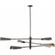 Estevan LED 5 inch English Bronze Chandelier Ceiling Light