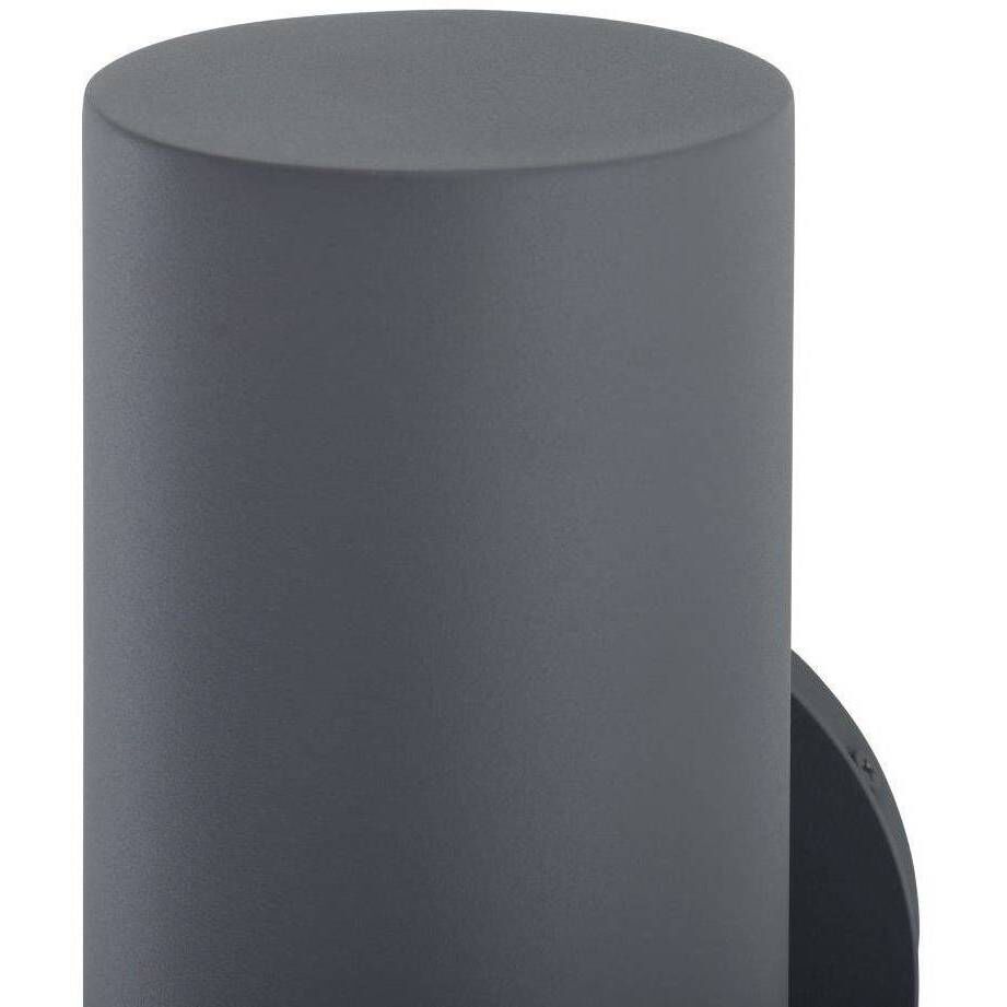 Punch 1 Light 30 inch Marine Grade Aged Graphite Outdoor Sconce, Large