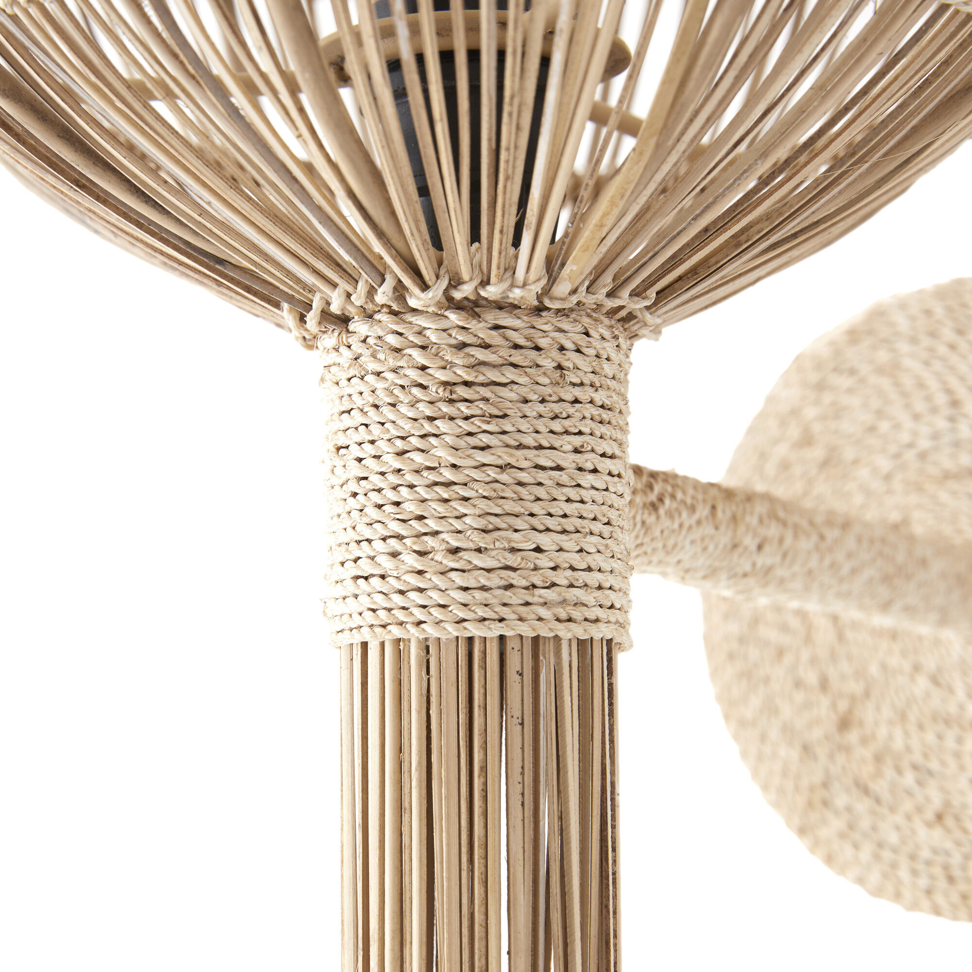 Abitha 1 Light 12 inch Natural Sconce Wall Light