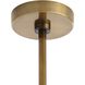 Natasha 9 Light 43 inch Antique Brass Chandelier Ceiling Light