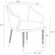Hershel Taupe Suede and Blonde Beech Wood with Blackened Bronze Dining Chair