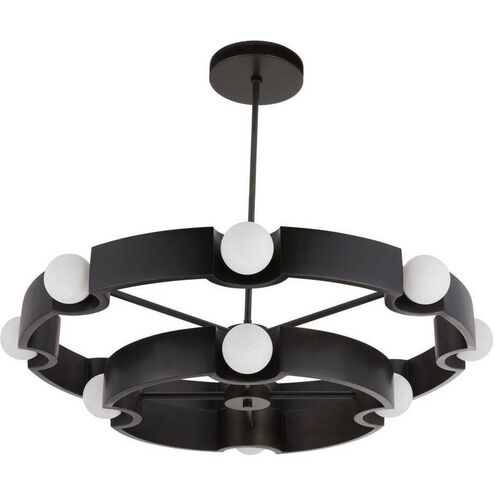 Hans 12 Light 44 inch English Bronze Chandelier Ceiling Light