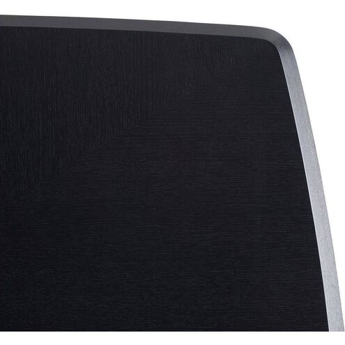 Forgey 82 X 30 inch Verde Faux Marble and Ebony Dining Table