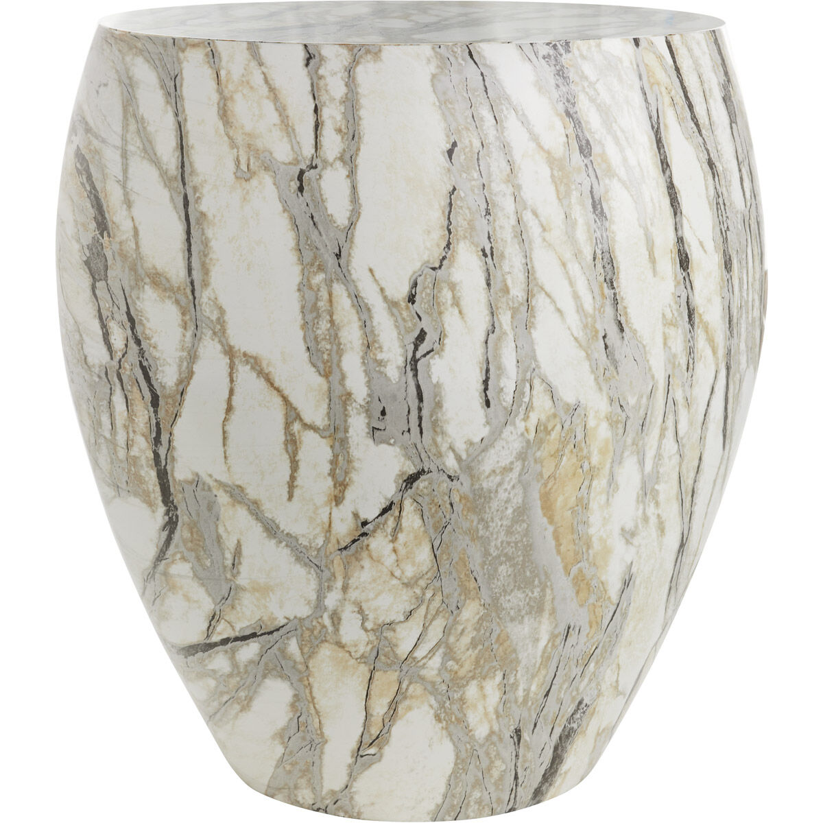 Kenmore 24 inch Mojave Faux Marble Side Table