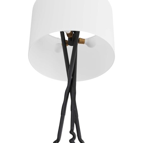 Shepherd's 75.5 inch 150.00 watt Blackened Bronze Floor Lamp Portable Light