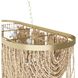 Baja 52 X 45.5 inch Natural Linear Chandelier Ceiling Light