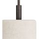 Xena Burnt Iron Floor Lamp Portable Light