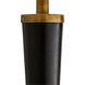 Dempsey 68 inch 150.00 watt Bronze and Vintage Brass Floor Lamp Portable Light