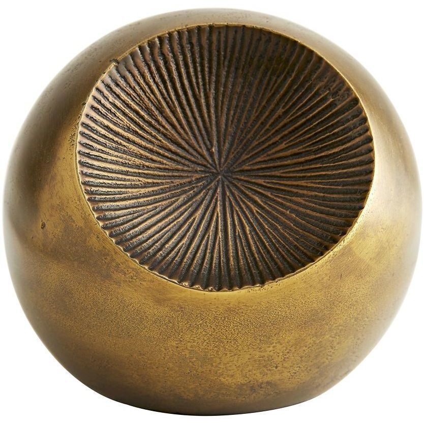 Ida Antique Brass Sculptures, Set of 2