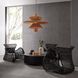 Reese 40.5 inch Black Coffee Table