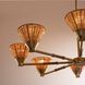 Ventura 8 Light 37.5 inch Natural Chandelier Ceiling Light
