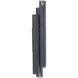Punch 2 Light 48.5 inch Marine Grade Aged Graphite Outdoor Sconce, Oversized