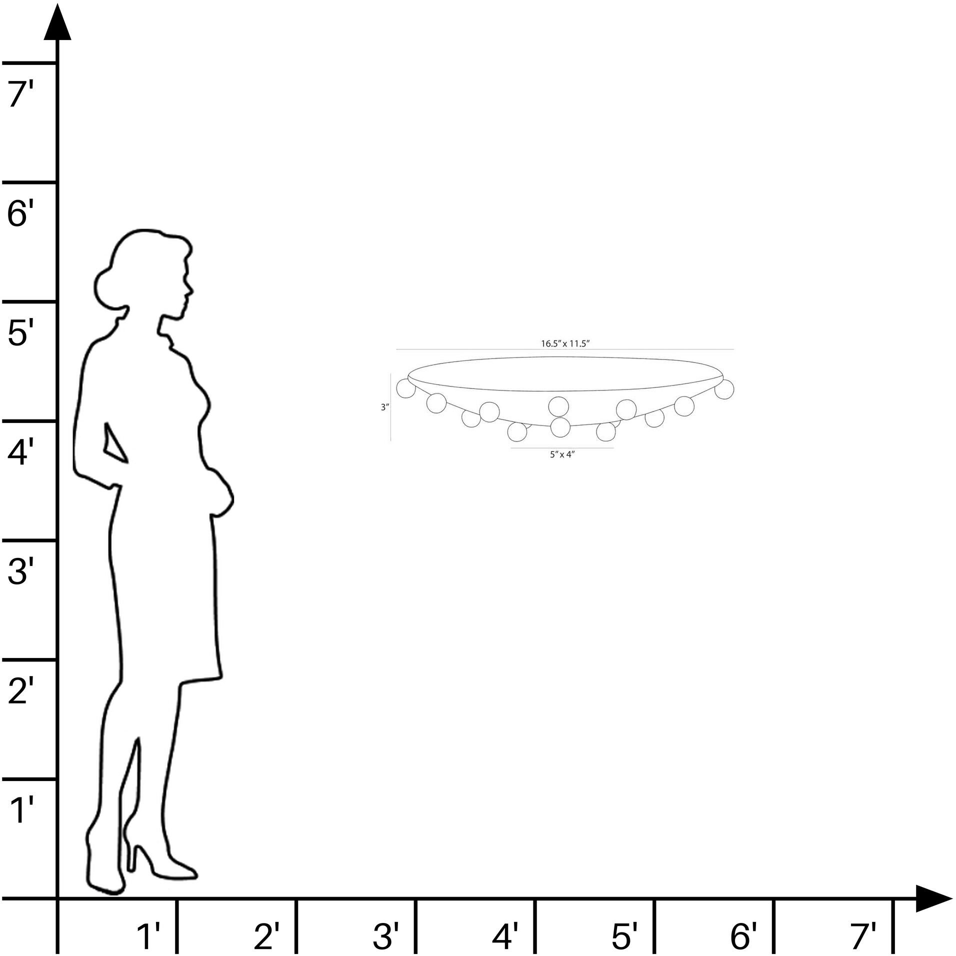 Katherine Ivory and Antique Brass Centerpiece