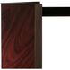 Argyle 52 inch Black and Santos Rosewood and Vintage Brass Console