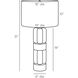 Bronson 31 inch Table Lamp Portable Light