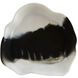 Hollie Black & White Trays, Set of 2