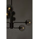 Zeki 6 Light 29 inch Antique Brass Chandelier Ceiling Light