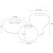 Dandy Vases, Set of 3