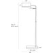 Tyson English Bronze Floor Lamp Portable Light