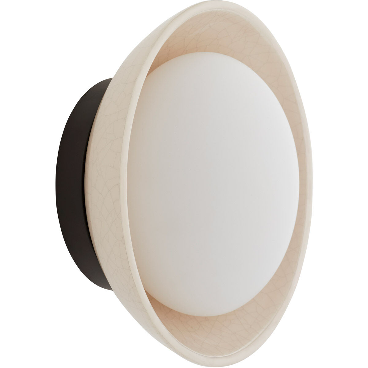 Arteriors DA49005 Glaze 1 Light Ivory Stained Crackle and