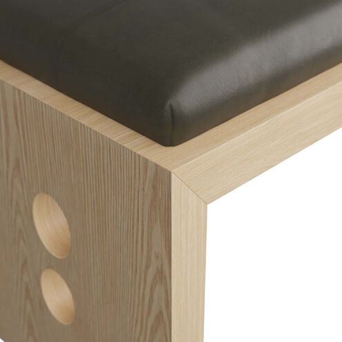 Raul 19 inch Graphite Bench