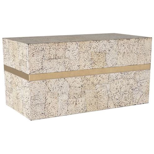 Yanis 12 inch Ivory & Black Box