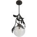 Will O' the Wisp 1 Light 14.5 inch Bronze Pendant Ceiling Light, Large