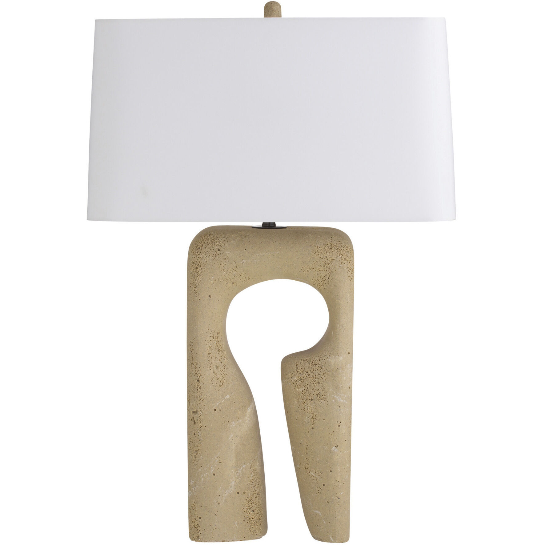 Kamora 30 inch 150.00 watt Sand and Bronze Table Lamp Portable Light