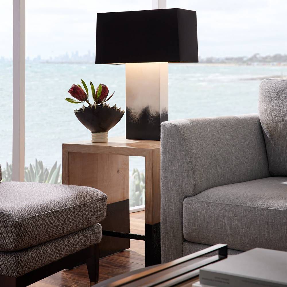 Lyle 23.5 X 22 inch Blonde End Table