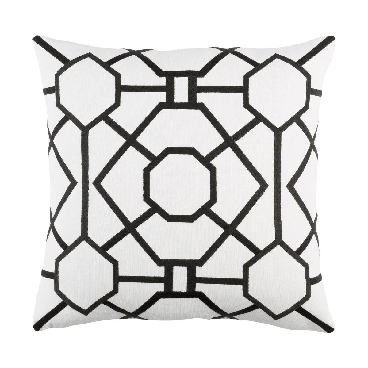 Kingdom 18 X 18 inch White Pillow Kit, Square