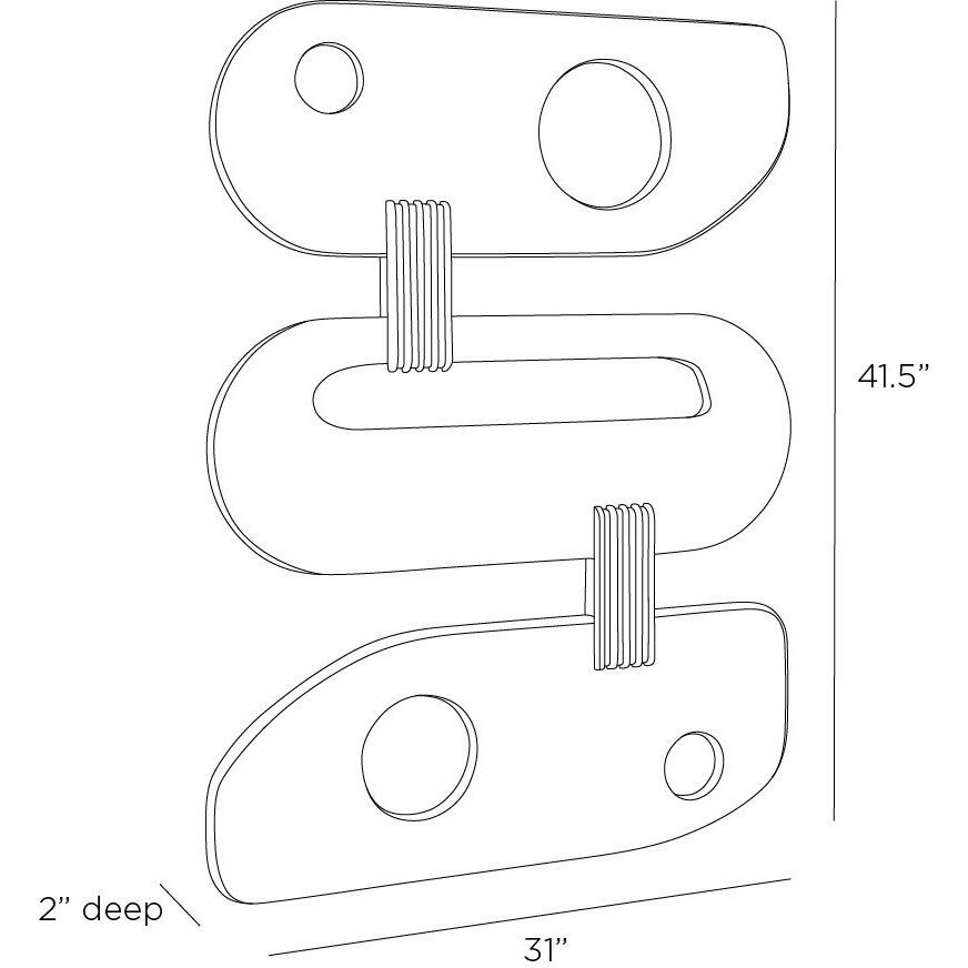 Ebber Sable Wall Plaque