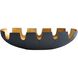 Triomphe Navy and Antique Brass Centerpiece