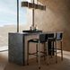 Burdock 18.5 inch Black Bar Stool