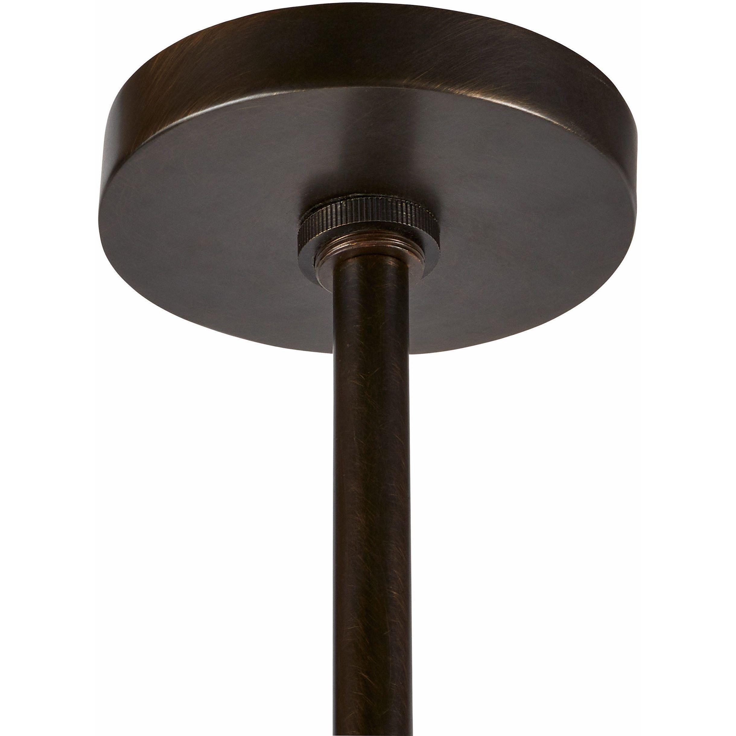 Collins 1 Light Faux Travertine Pendant Ceiling Light