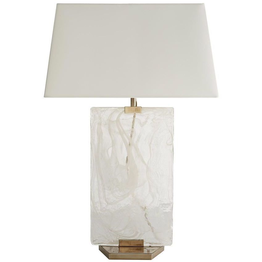 Maddox 30 inch Opal Swirl Table Lamp Portable Light