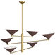 Mcvey 6 Light 27 inch Antique Brass Chandelier Ceiling Light