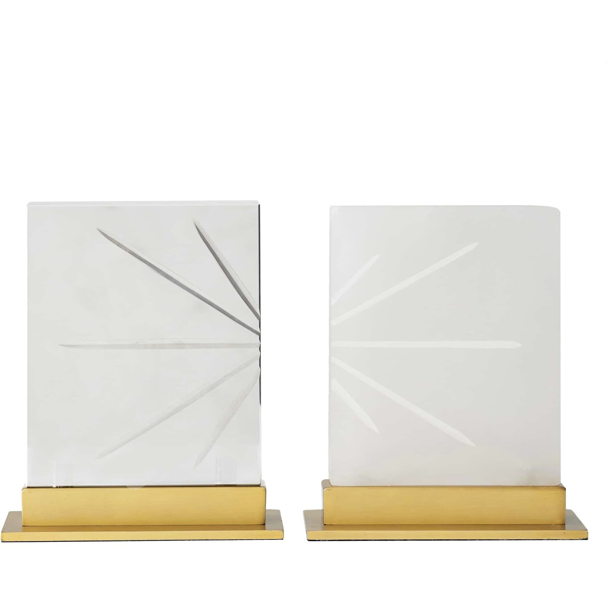 Veridian 7 X 6 inch Sculptures, Set of 2