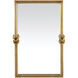 Carruth 38 X 26 inch Antique Brass Mirror