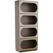 Reinhardt Dovetail Gray Bookcase