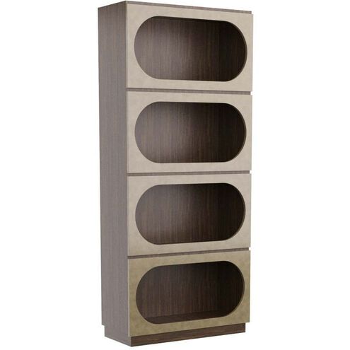 Reinhardt Dovetail Gray Bookcase