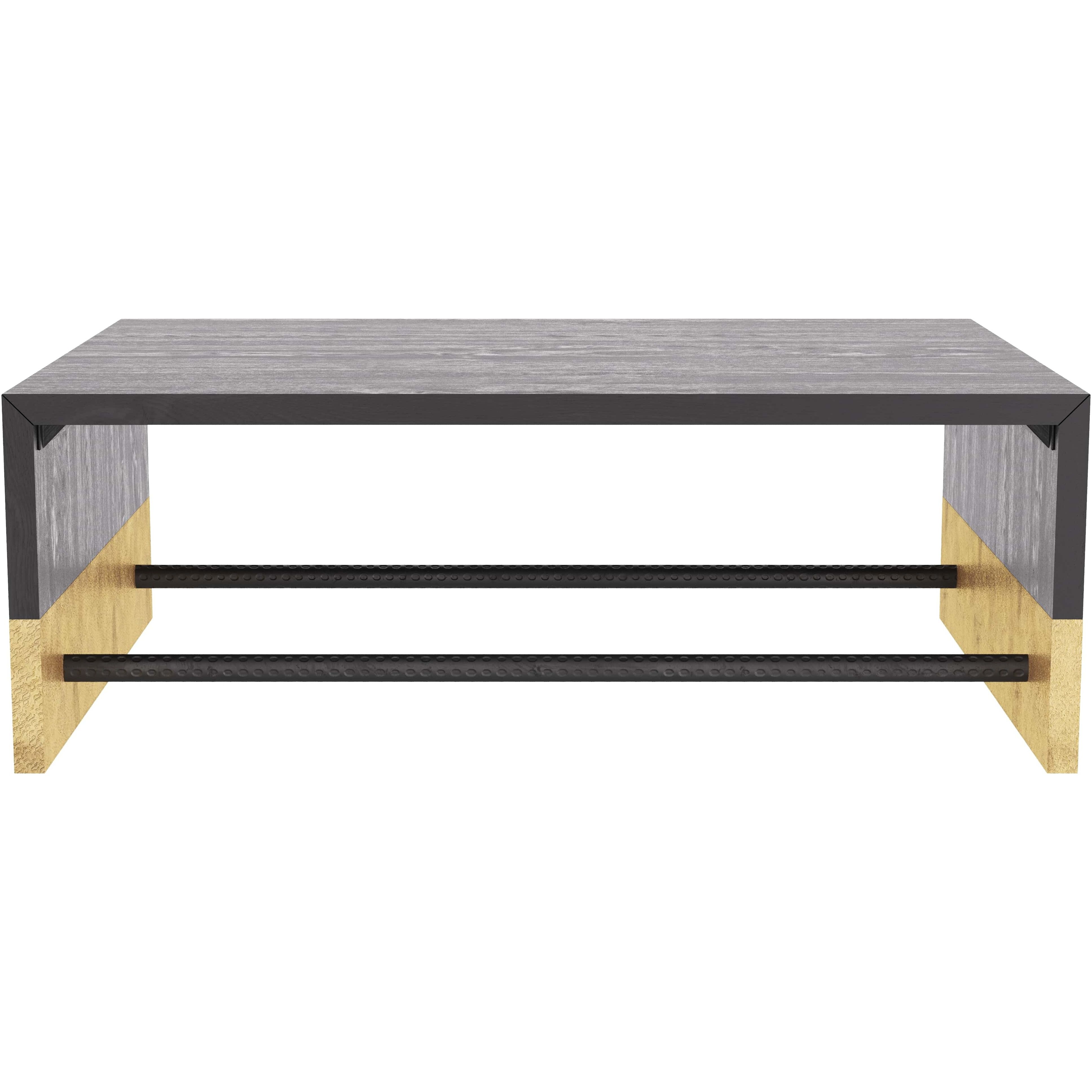 Lyle 54 X 18.5 inch Ebony Cocktail Table