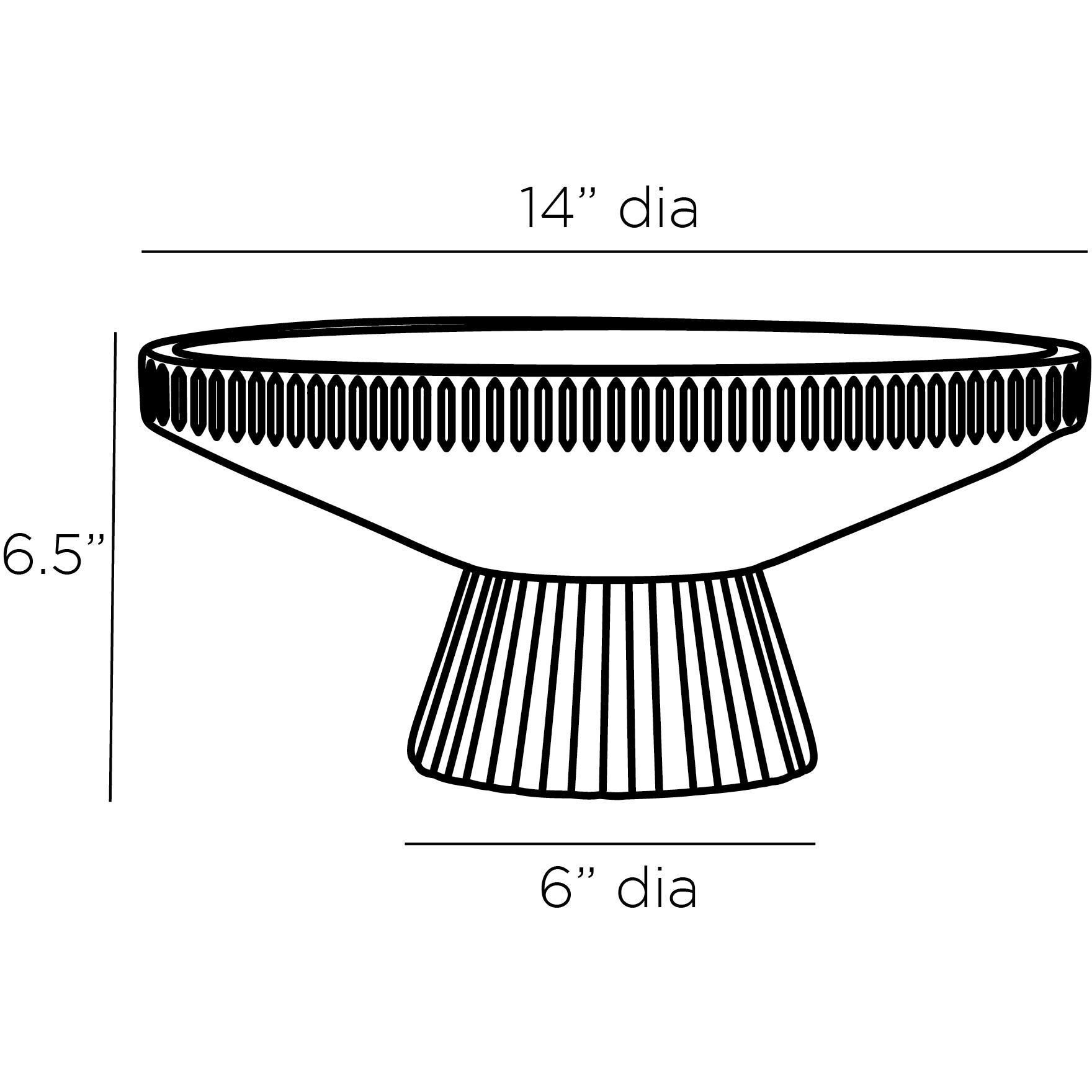 Valour White Centerpiece
