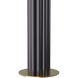 Warner 70.5 inch 150.00 watt Black Floor Lamp Portable Light