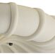 Camella 1 Light 18 inch Ivory and English Bronze Flush Mount Ceiling Light, Small
