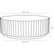 Reese 40.5 inch Black Coffee Table