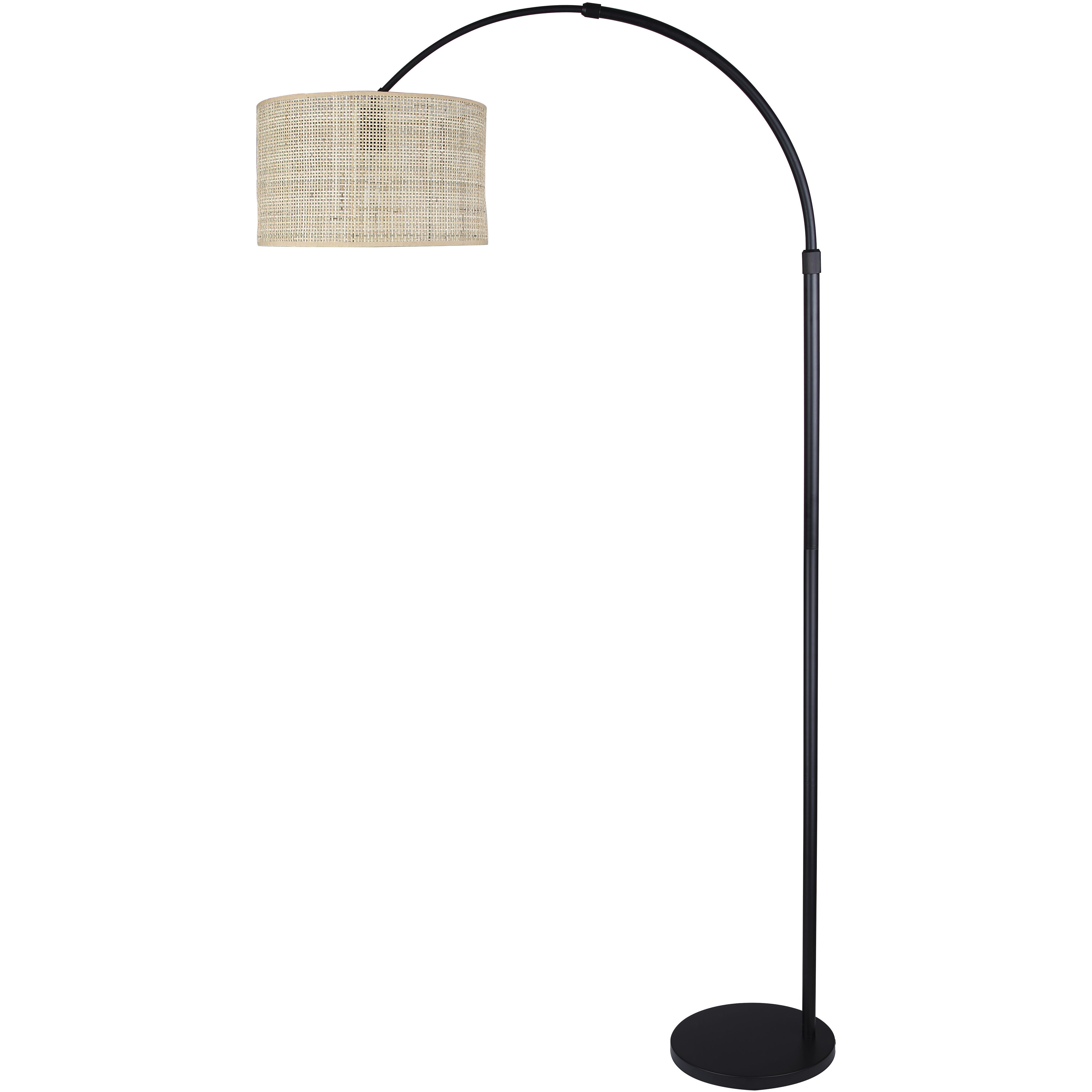 Merritt 81.75 inch 150.00 watt Matte Black Floor Lamp Portable Light