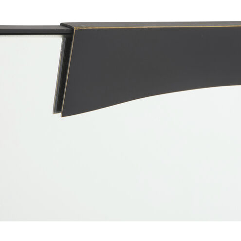 Kris 48.5 X 21 inch Bronze and Blackened Iron Mirror
