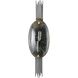 Ernest 1 Light 5 inch Clear Sconce Wall Light