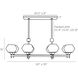 Holm 8 Light 50 inch Pewter Chandelier Ceiling Light